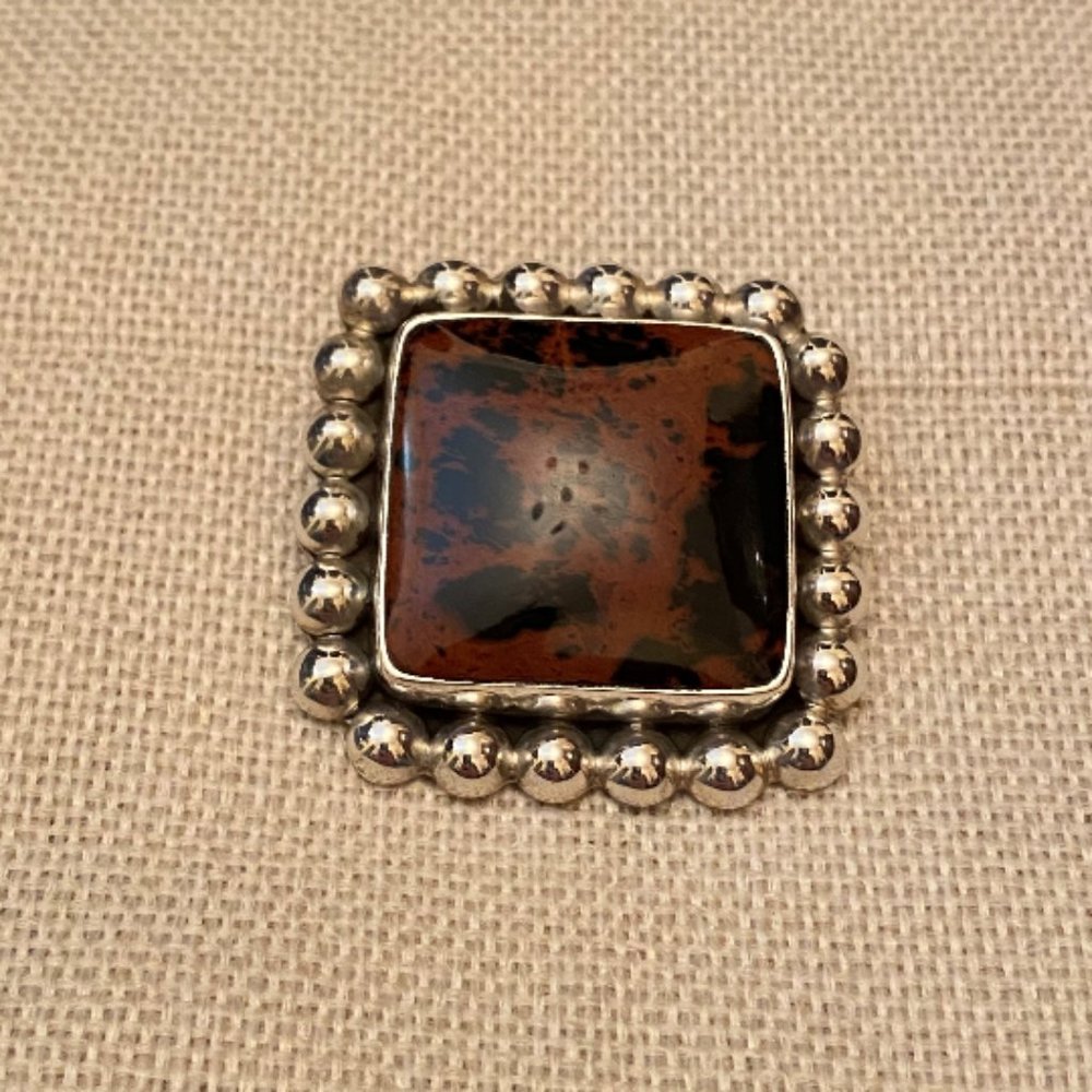 Vintage Sterling Silver Handmade Pendant